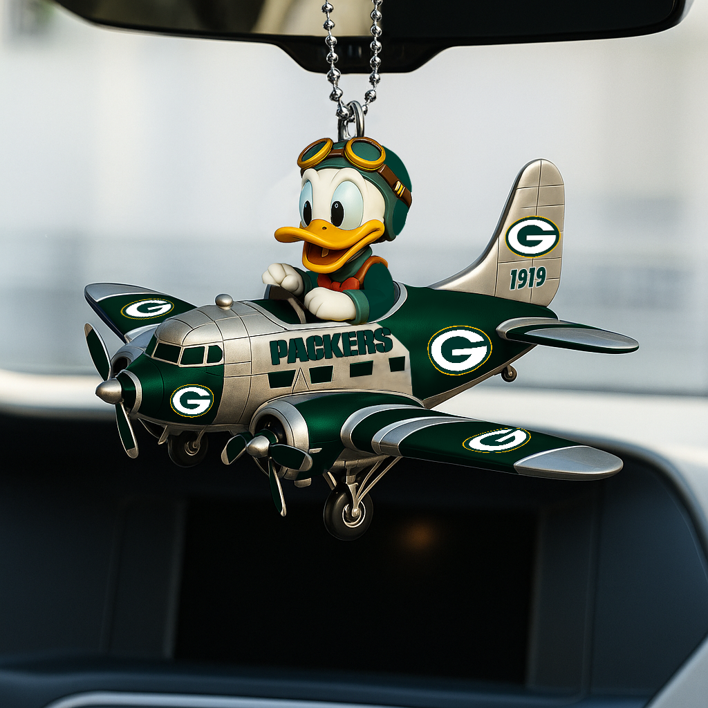 NFL GBP x DN Duck Premium Car Hanging Ornament DDT CTND