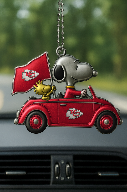 NFL KCC x SNP V2 Premium Car Hanging Ornament DDT NTL