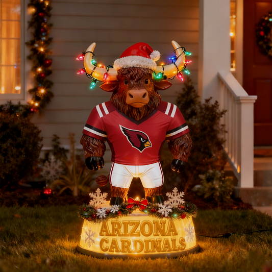 NFL x AC Spirit Yak Christmas LED Statue V1 NAK