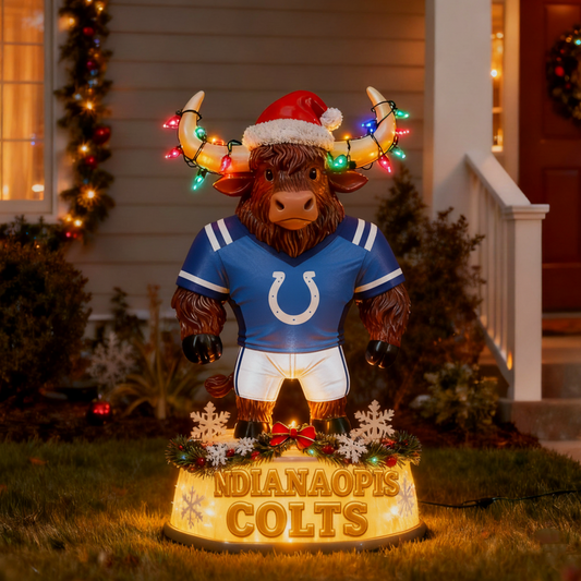 NFL x IC Spirit Yak Christmas LED Statue V1 NAK