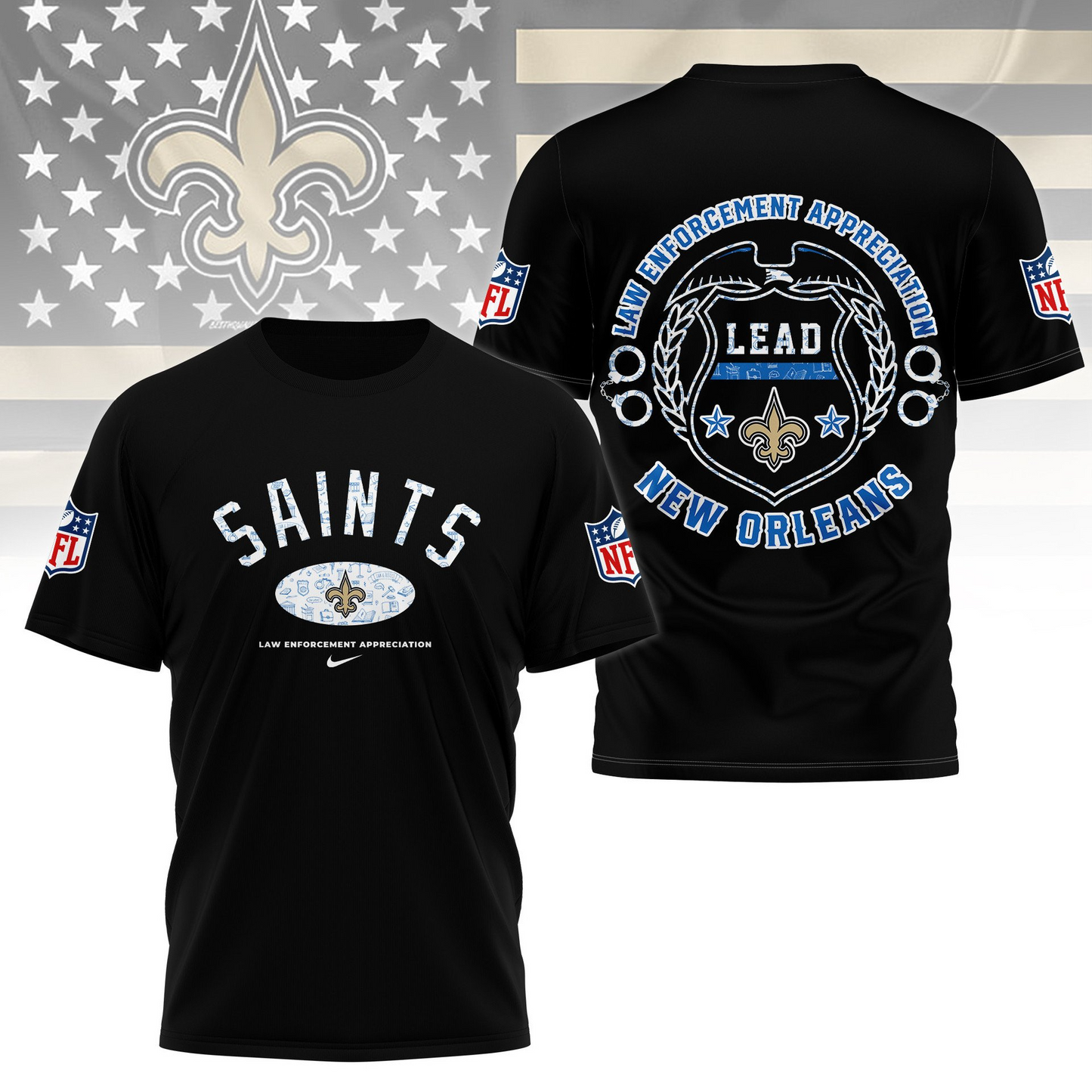 NOS Premium Law Appreciation Month 3D Shirt DDT CTND