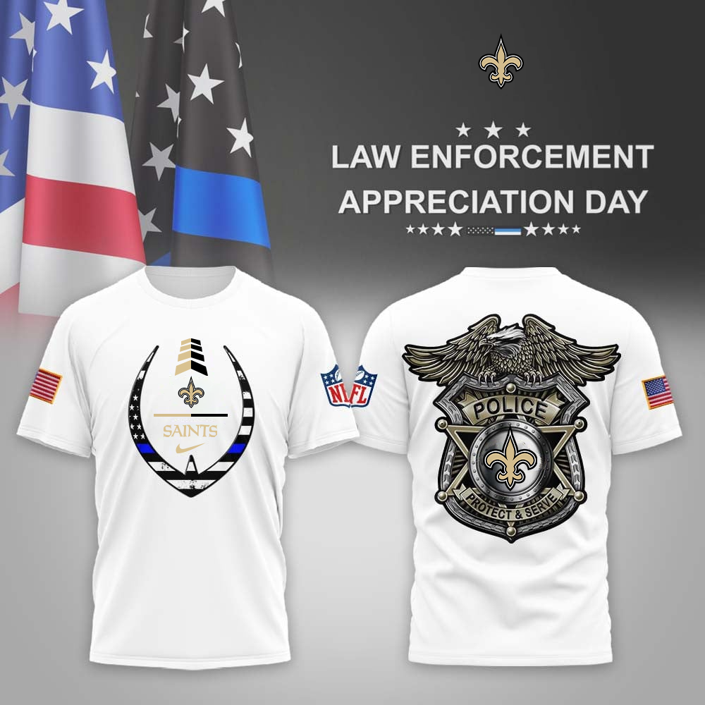 NOS Premium Law Enforcement Appreciation Day T-shirt DDT CTND