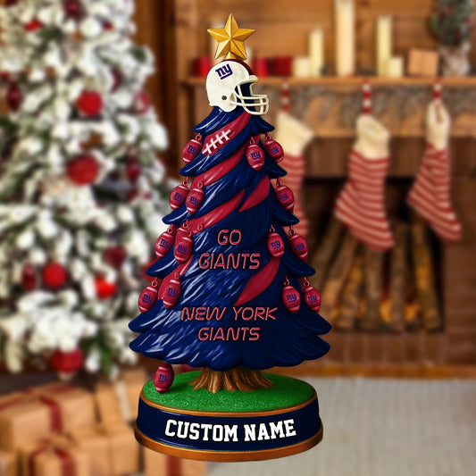 NYG NFL Acrylic Block Gift For Fans DDT CTND