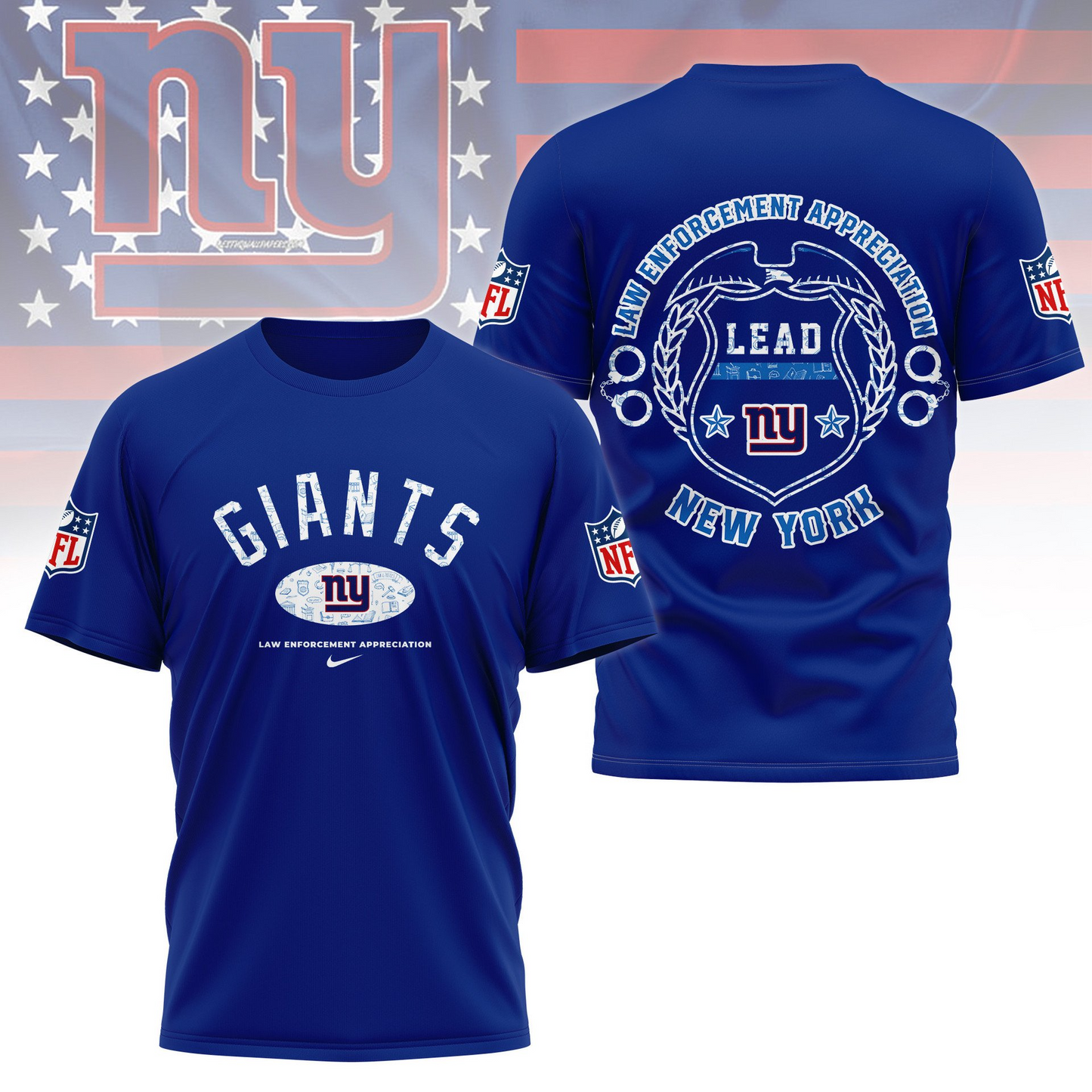 NYG Premium Law Appreciation Month 3D Shirt DDT CTND