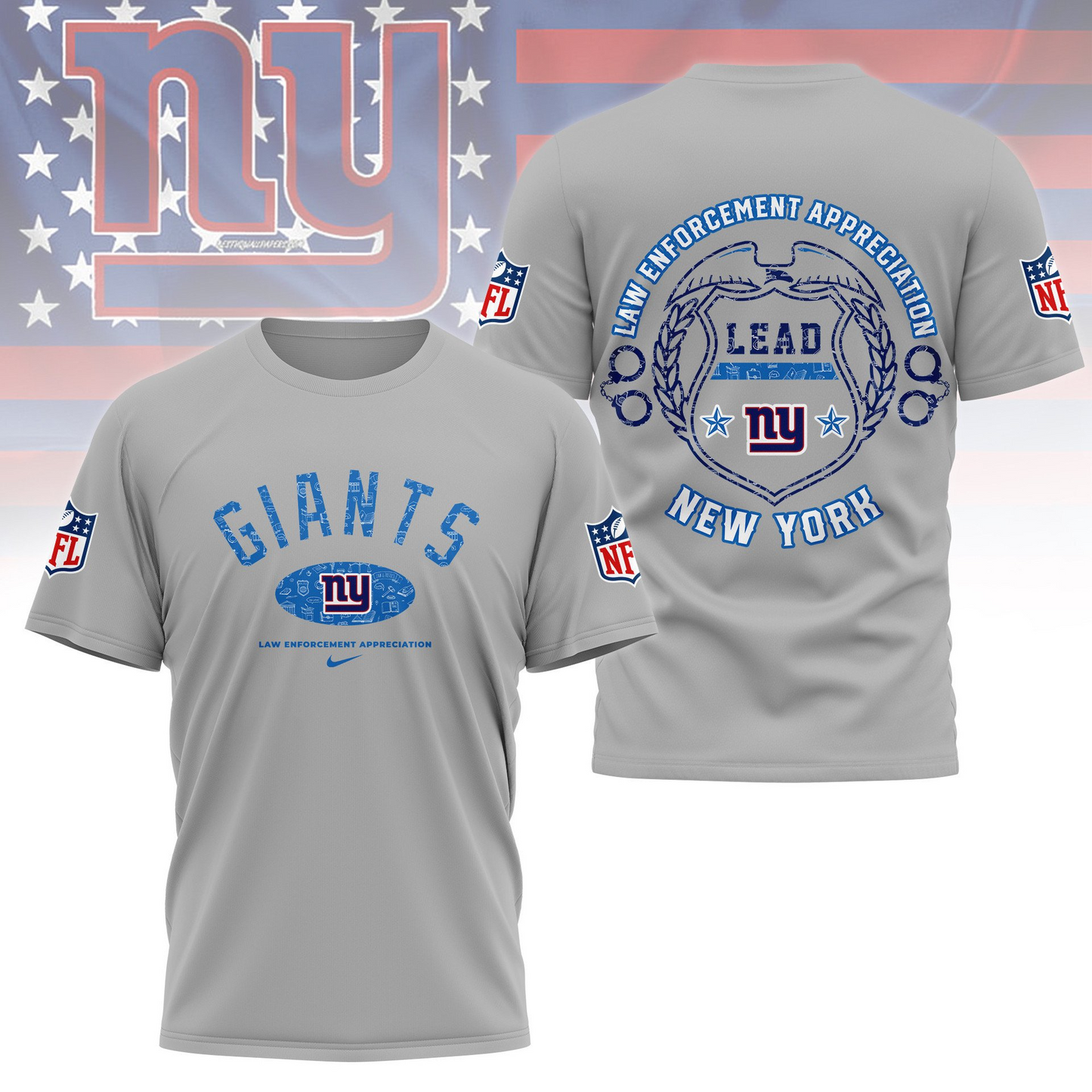 NYG Premium Law Appreciation Month 3D Shirt DDT CTND