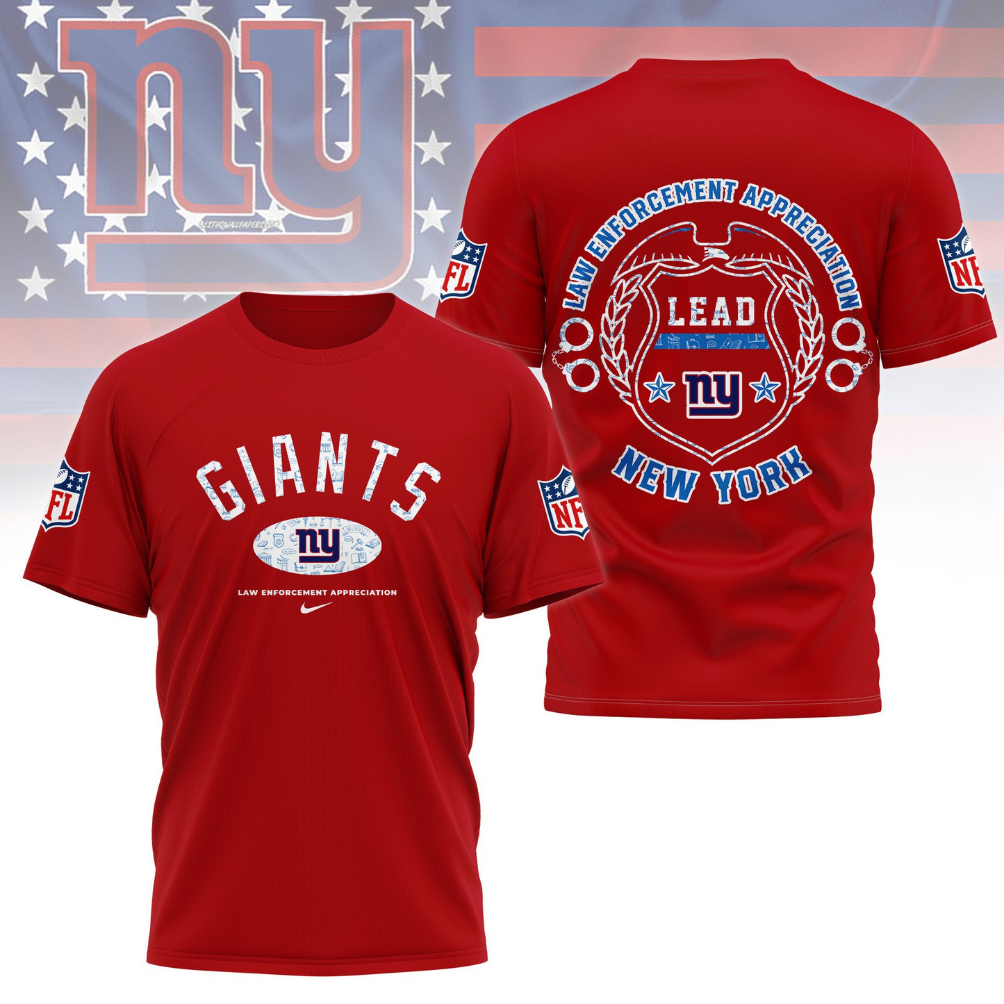 NYG Premium Law Appreciation Month 3D Shirt DDT CTND