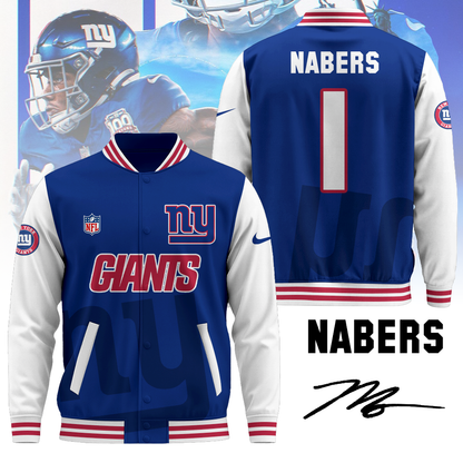 NYG Premium NFL Baseball Jacket DDT NTL