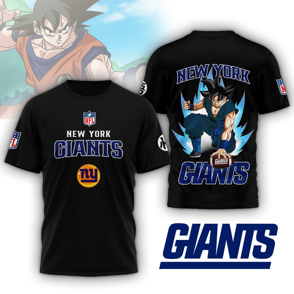 NYG Premium NFL Dragon Ball Z T-Shirt DDT HLPHUONG