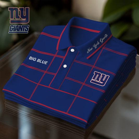NYG Premium NFL V2 Polo Shirt DDT CTND
