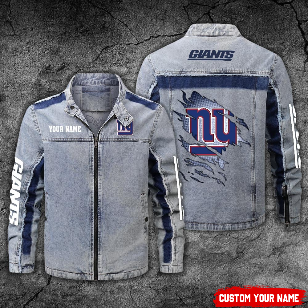 NYG Premium Street Scar Denim Jacket DDT CTND
