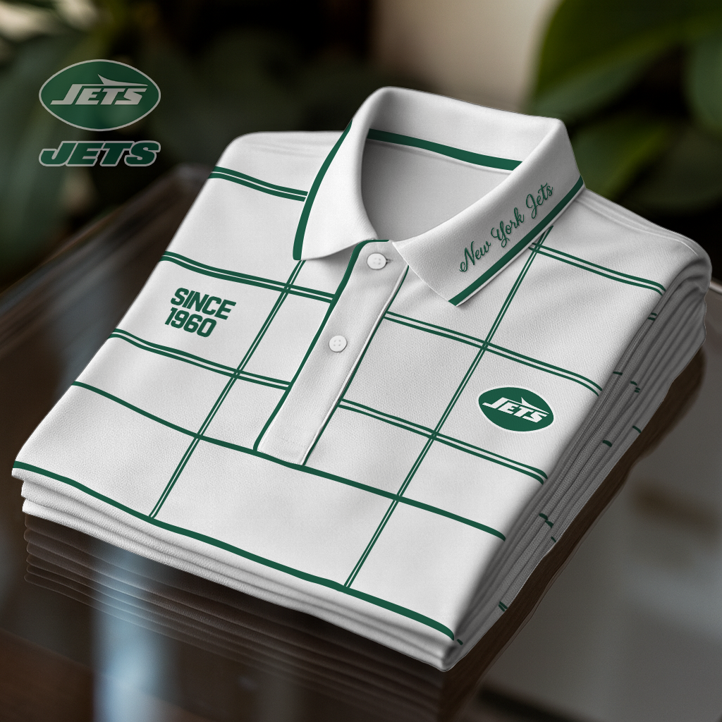 NYJ Premium NFL Polo Shirt DDT NTL