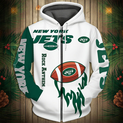NYJ Premium NFL V3 3D Graphic Hoodie DDT NTL