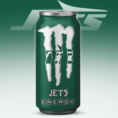 NYJ x NFL Monster Energy Tumbler Gift for Fans DATND TANTD