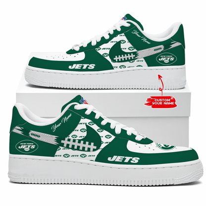NYJ x NFL Personalized AF1 Shoes DatND DVT