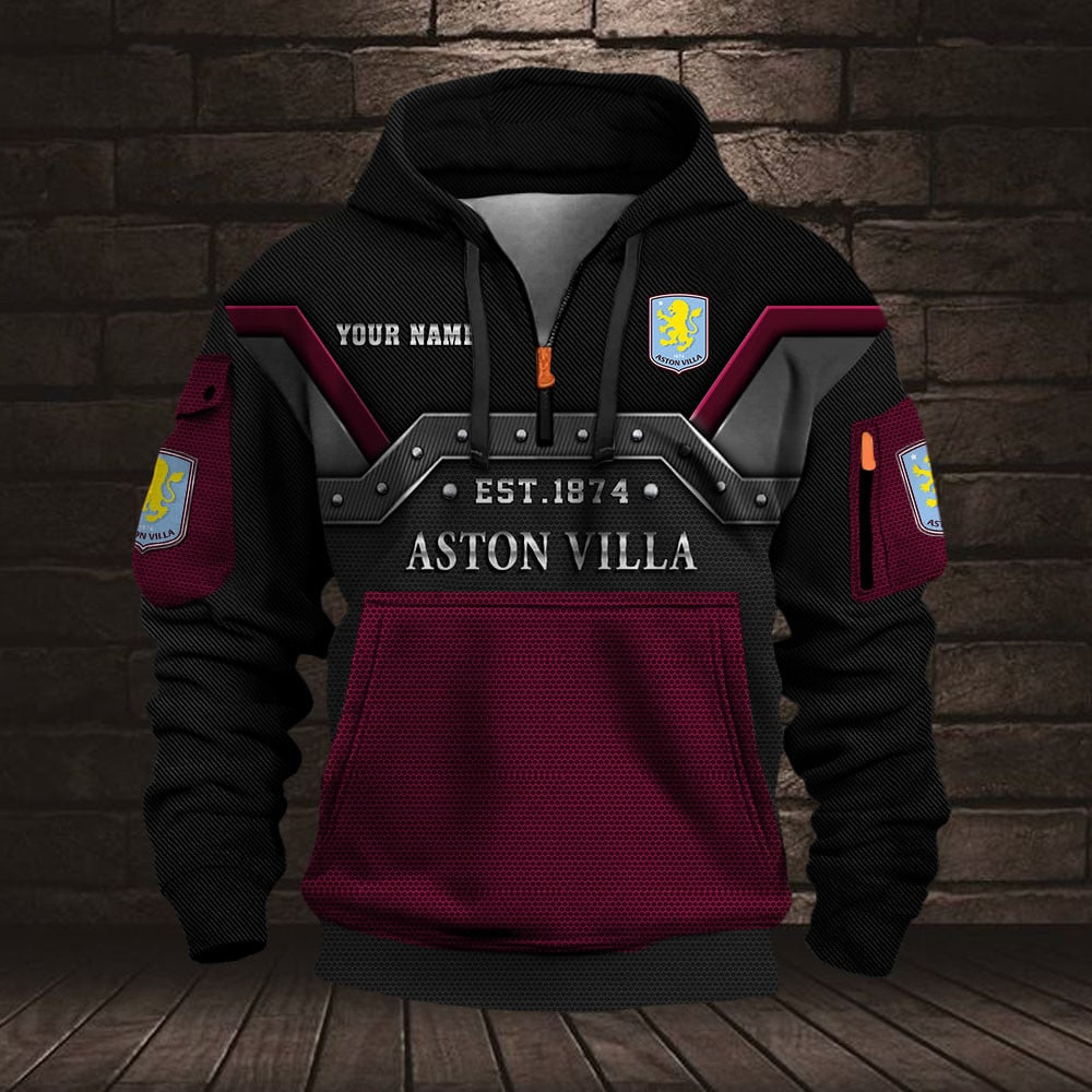 Personalized AV Premium EPL Half Zip Heavy Hoodie DDT NTL