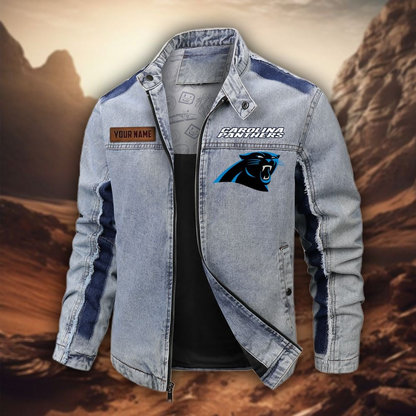 Personalized CP Premium NFL Street Scar Denim Jacket DDT CTND