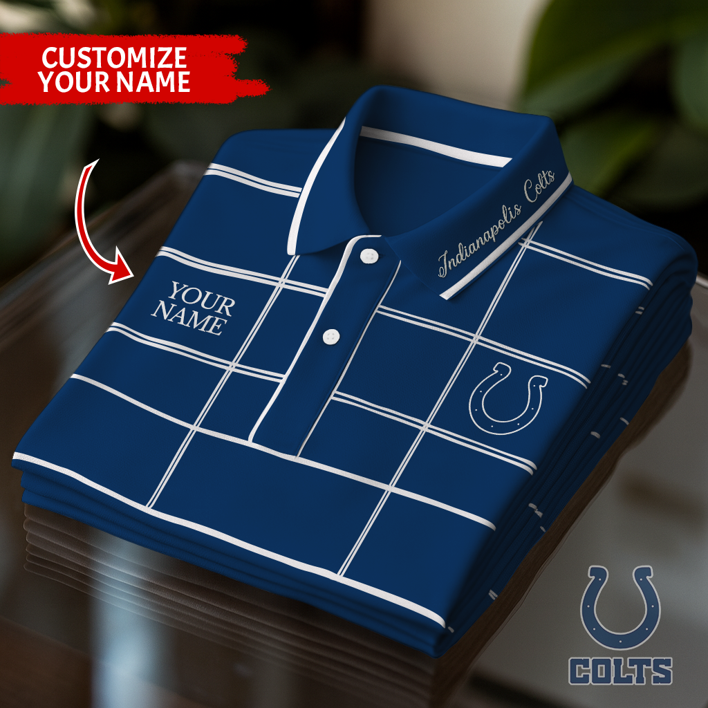 Personalized IC Premium NFL Polo Shirt DDT NTL
