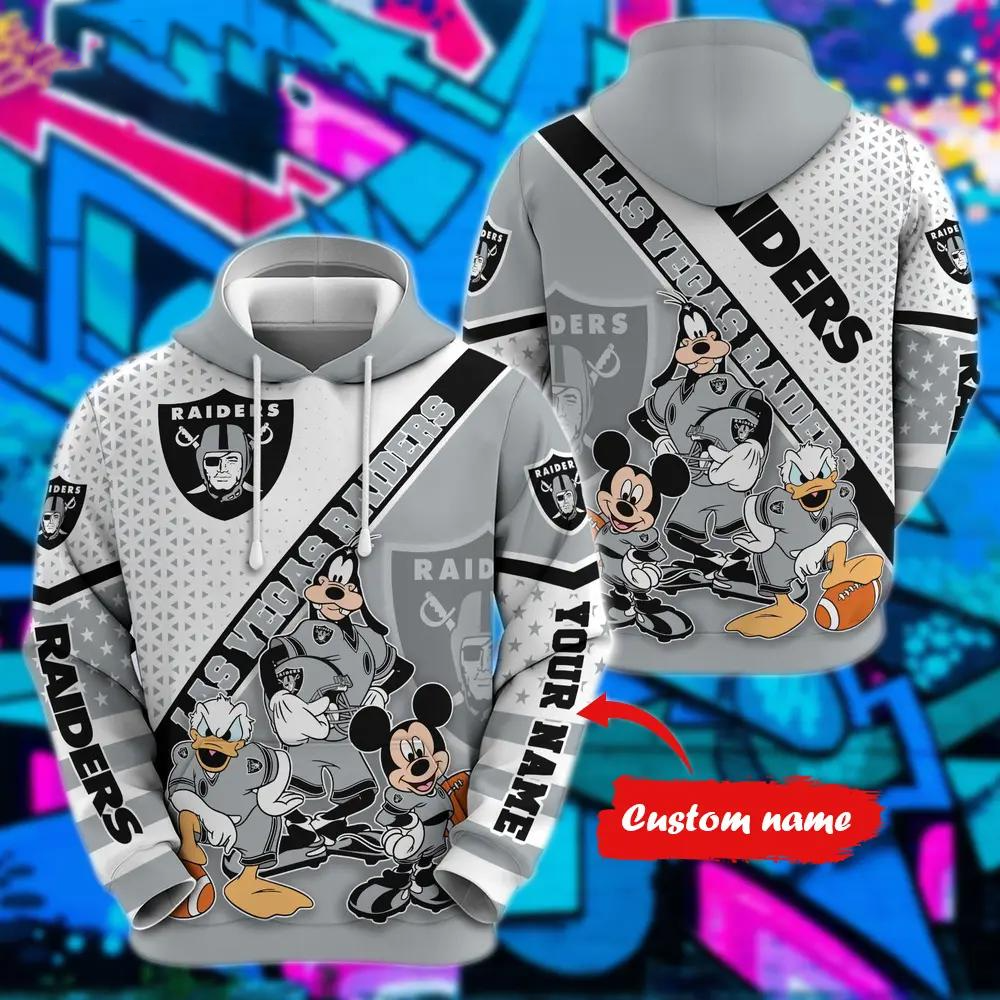Personalized LVR x NFL Character Cartoon Movie Unisex Hoodie DDT CTND