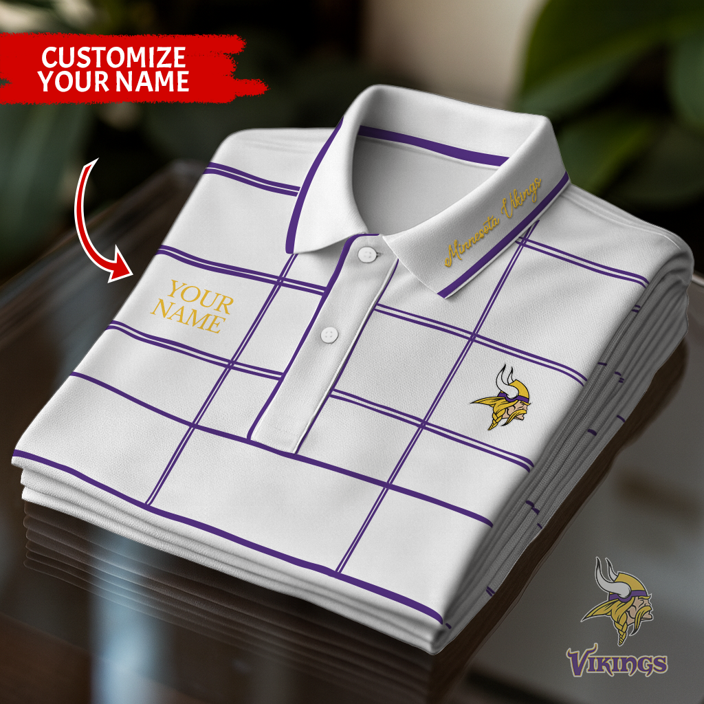 Personalized MV Premium NFL Polo Shirt DDT NTL