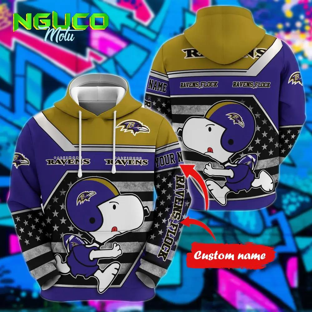 Personalized NFL BR x SNP Unisex Hoodie DDT NTL