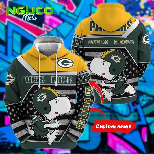 Personalized NFL GBP x SNP Unisex Hoodie DDT NTL