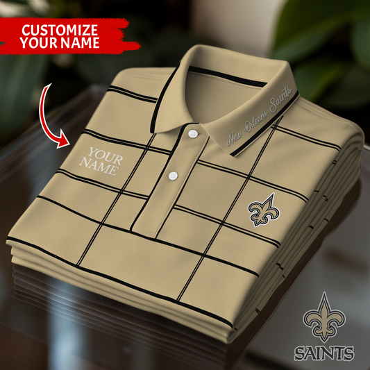 Personalized NOS Premium NFL Polo Shirt DDT NTL