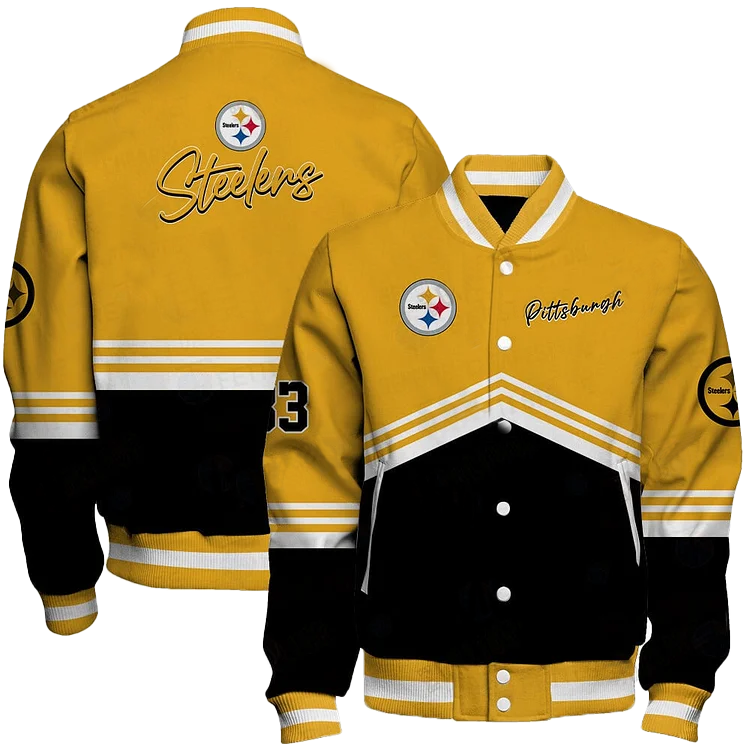 Pittsburgh Steelers - National Football League AOP Varsity Jacket V4 DDT 171025 HLPHUONG