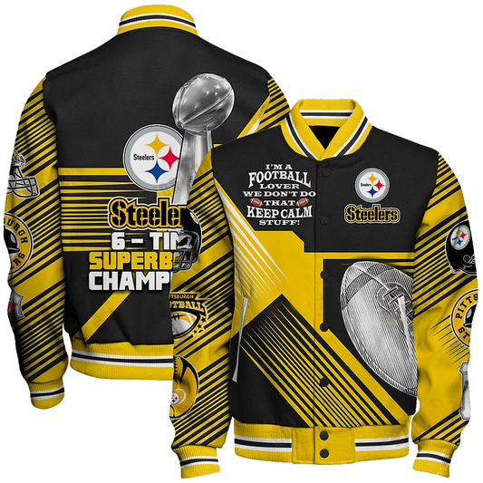 Pittsburgh Steelers National Football League Varsity Jacket STM V2 DDT 171025 HLPHUONG