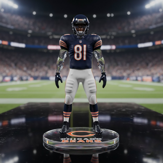 Premium CHI x NFL Crystal Style Desktop Ornament DatND DVT