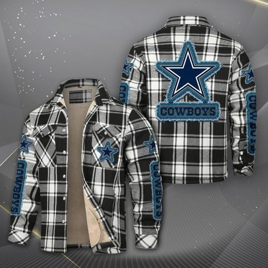PREMIUM CLASSIC NFL X DAL Casual Cotton Fleece Jackets  NDT TDT