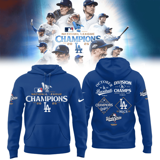 Premium MLB LAD Champions 2025 Hoodie V1 NMD 201025 TTV
