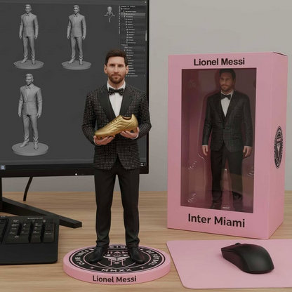 Premium MLS LNM Golden Boot 2025 Winner Acrylic Plaque V2 NMD TTV