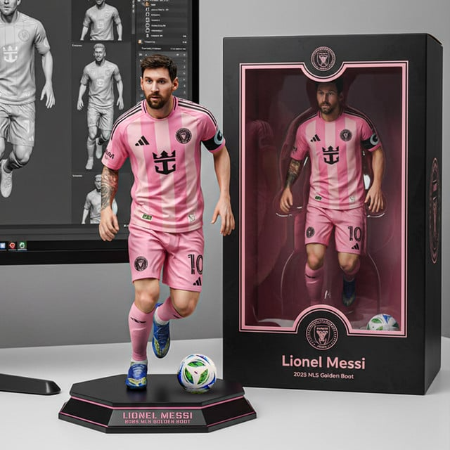 Premium MLS LNM Golden Boot 2025 Winner Acrylic Plaque V3 NMD TTV