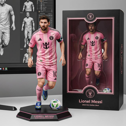 Premium MLS LNM Golden Boot 2025 Winner Acrylic Plaque V3 NMD TTV