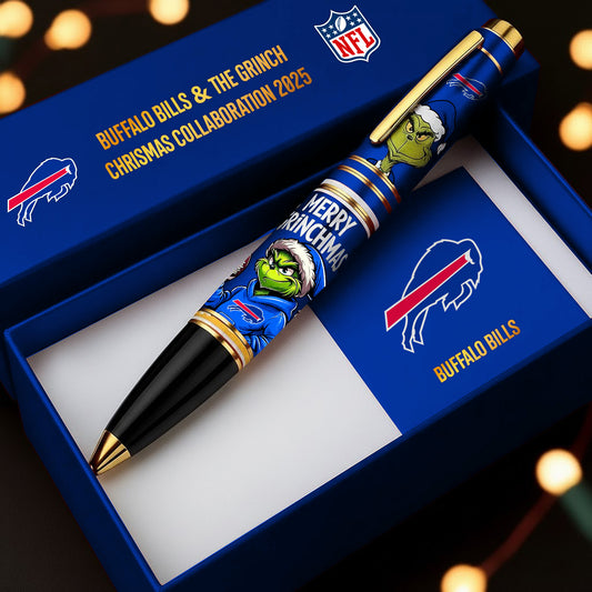Premium NFL BUF x The Grinch Christmas Limited Edition Pen 2025 V1 NMD NHM