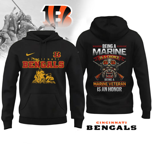 Premium NFL CIN Marine Veteran Shirt V2 NMD NHM