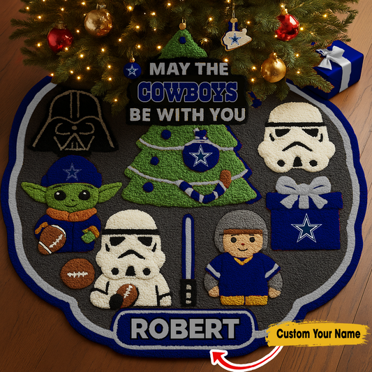 Premium NFL DAL x STW Christmas Tree Skirt V1 NMD TTV