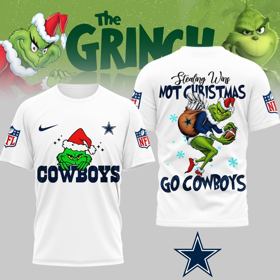 Premium NFL DAL x The Grinch Shirt V3 NMD TTV