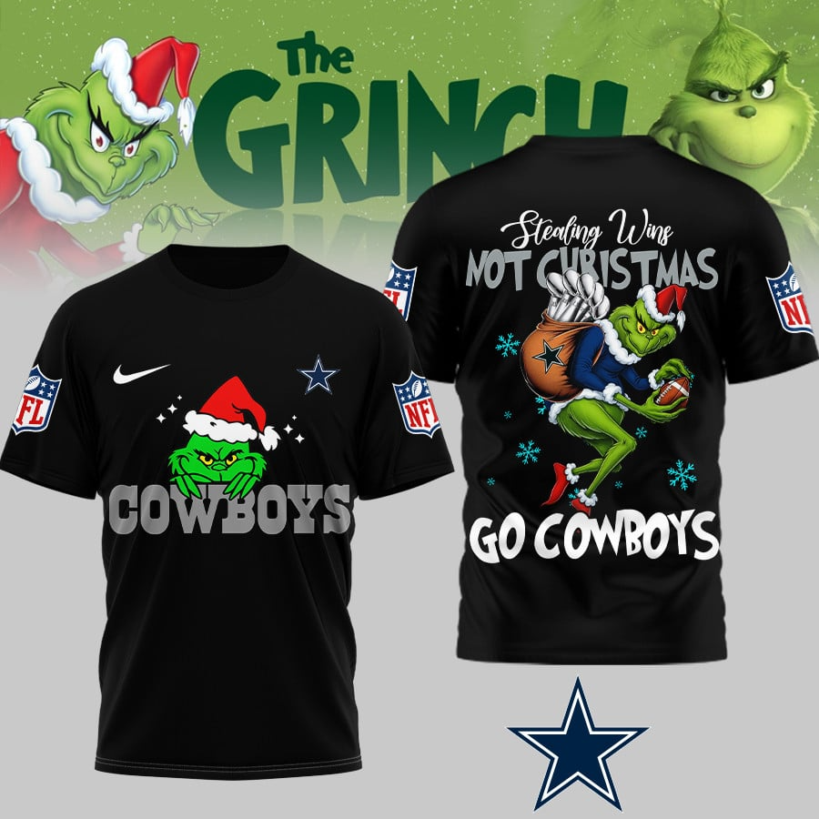 Premium NFL DAL x The Grinch Shirt V3 NMD TTV