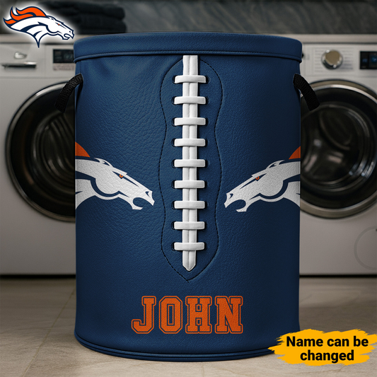 Premium NFL DEN Clothes Hamper HI V1 NMD TTV