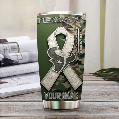 Premium NFL HOU Proudly Served Tumbler V1 NMD TTV