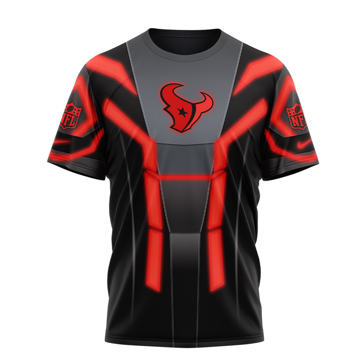 Premium NFL HOU Sci-Fi Tron Ares T-shirt V1 NMD TTV