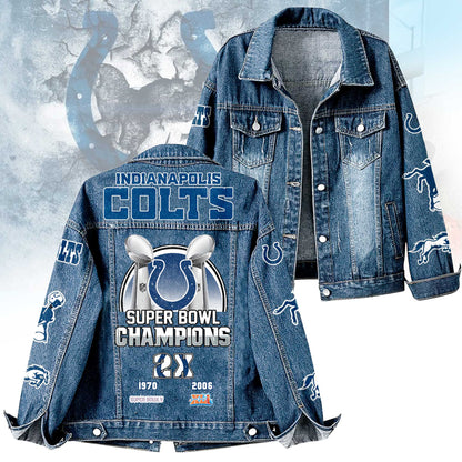 Premium NFL IND Denim Jacket V1 NMD NHM