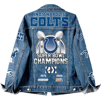 Premium NFL IND Denim Jacket V1 NMD NHM