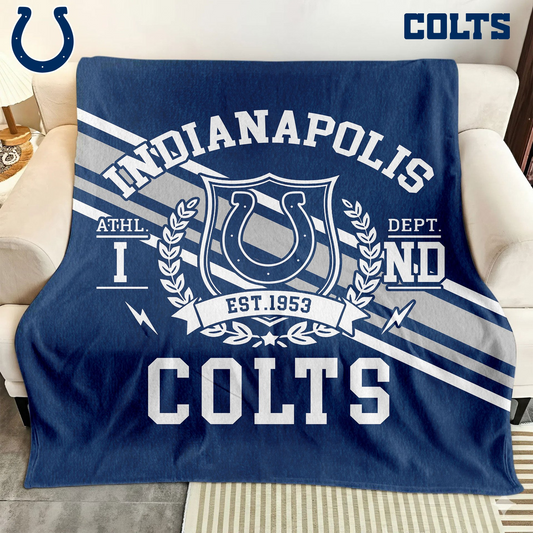Premium NFL IND Legacy Fleece Blanket V3 NMD TTV