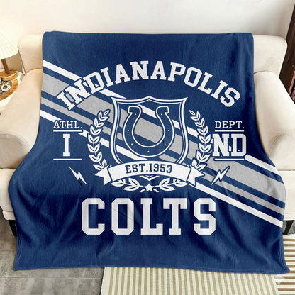 Premium NFL IND Legacy Fleece Blanket V3 NMD TTV