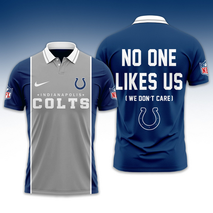 Premium NFL IND No One Likes Us Polo Shirt V1 NMD 291025 TTV