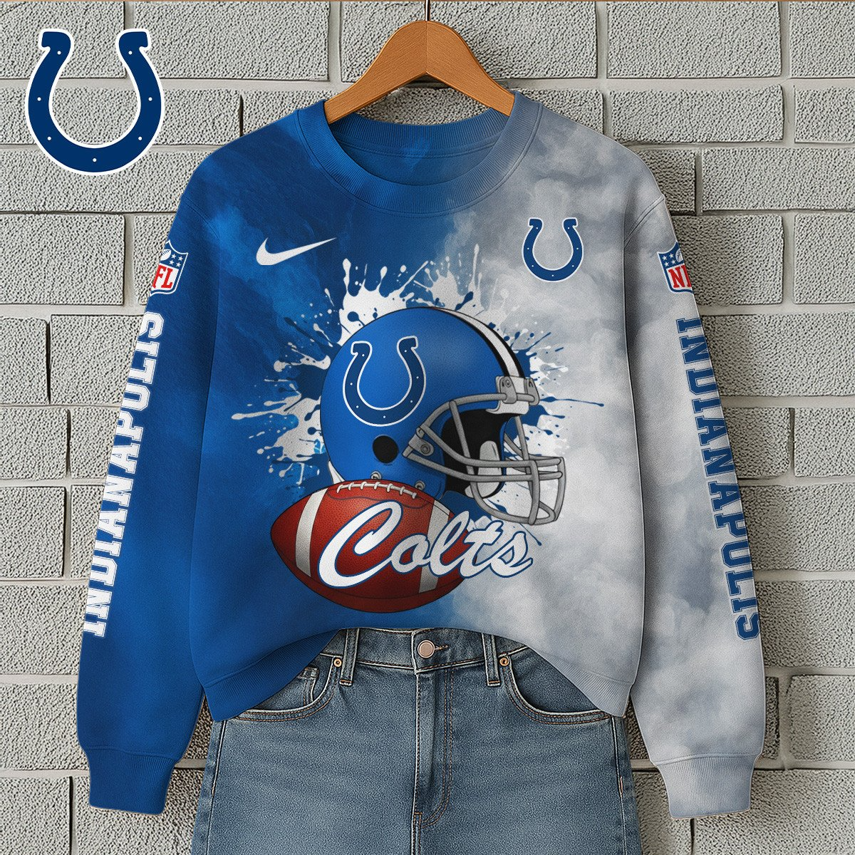 Premium NFL IND Printed Sweatshirt V1 NMD TTV