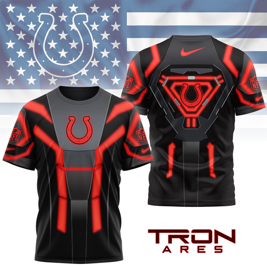 Premium NFL IND Sci-Fi Tron Ares T-shirt V1 NMD TTV