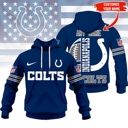 Premium NFL IND Signature Fan Gear Hoodie V1 NMD NHM